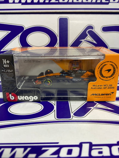 1/64 LANDO NORRIS #4 MCLAREN MCL29 2025 ( ACRILICO)