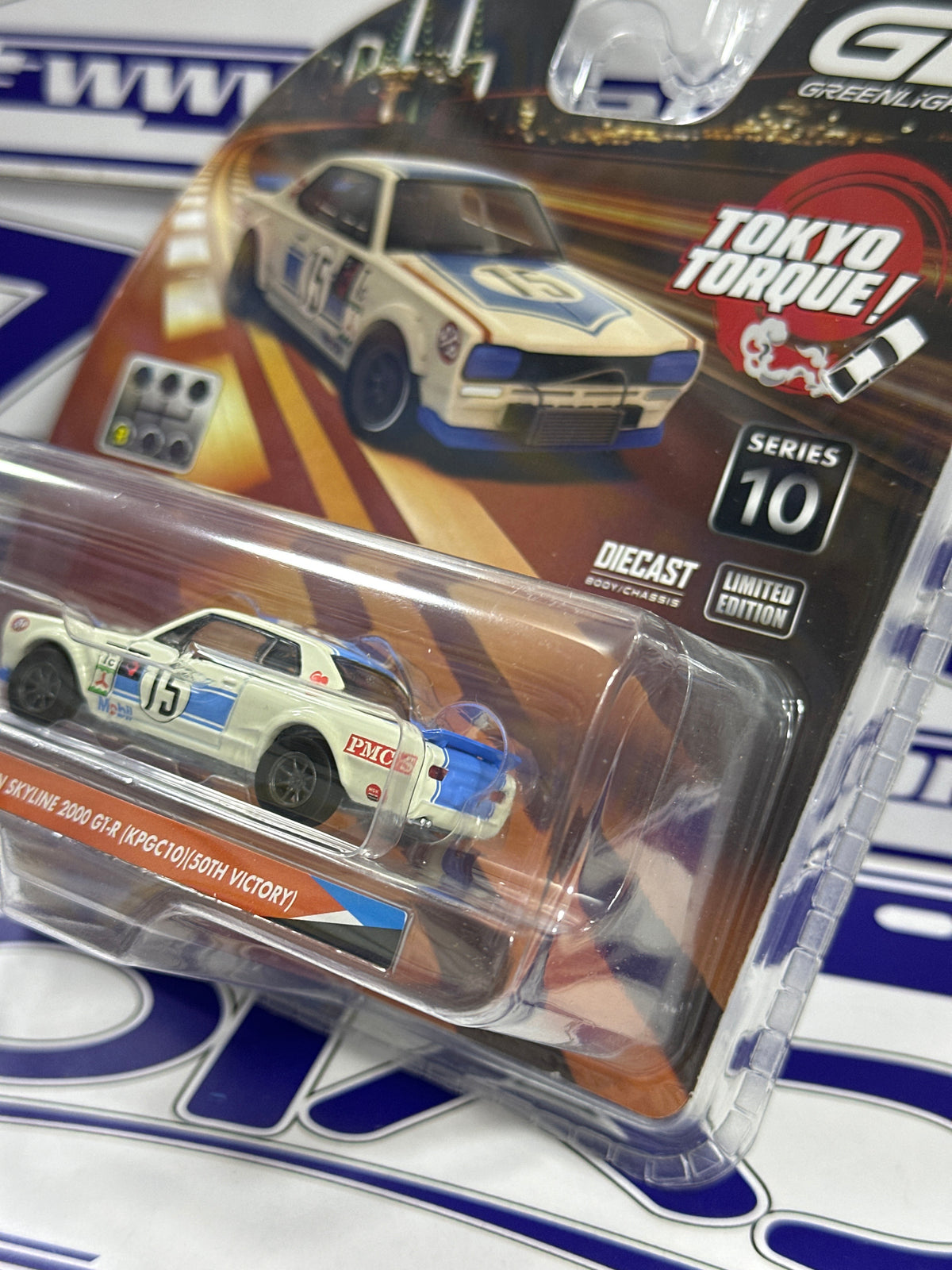 14562 NISSAN SKYLINE 2000 GTR GREENLIGHT