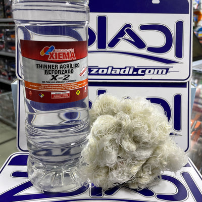 PACK DE 1L THINNER + 1/2Kg HUAIPE