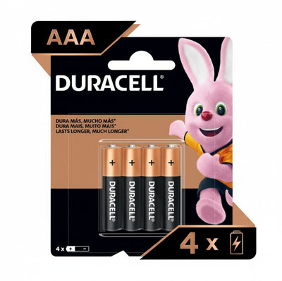 4 PILAS AAA DURACELL