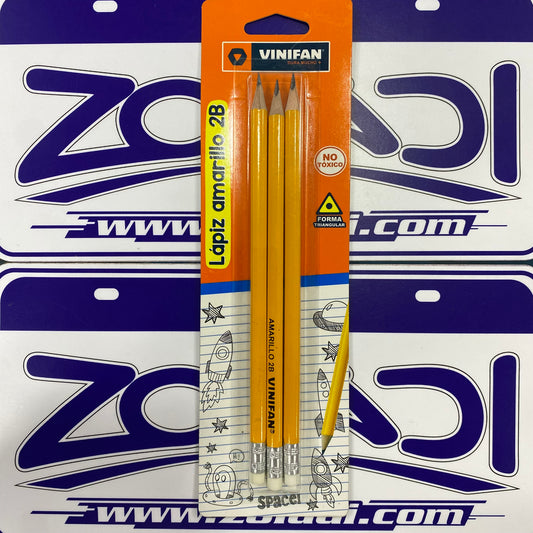 Lapiz Pack de 3  2HB