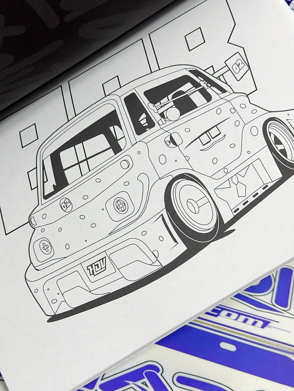 8482 LIBRO PARA COLOREAR CARS HEYDANIELVERA