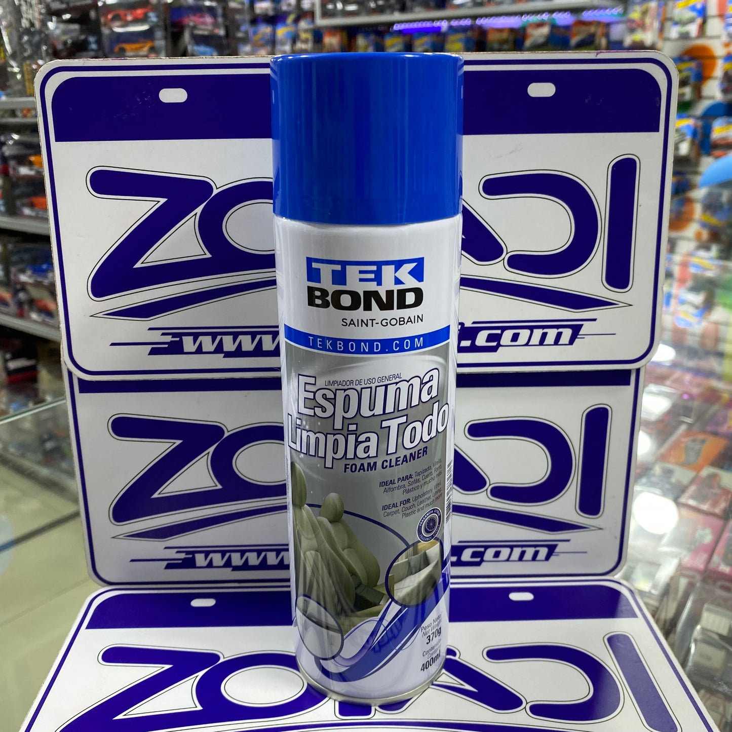 ESPUMA EN SPRAY LIMPIA TODO 400ml TEKBOND