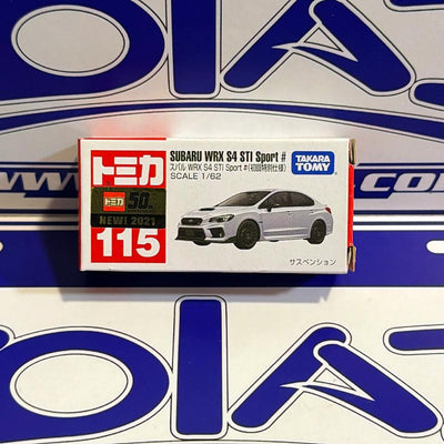 115 SUBARU WRX S4 STI SPORT TOMICA