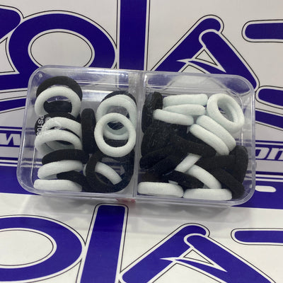 LIGAS NEGRAS PARA CABELLO