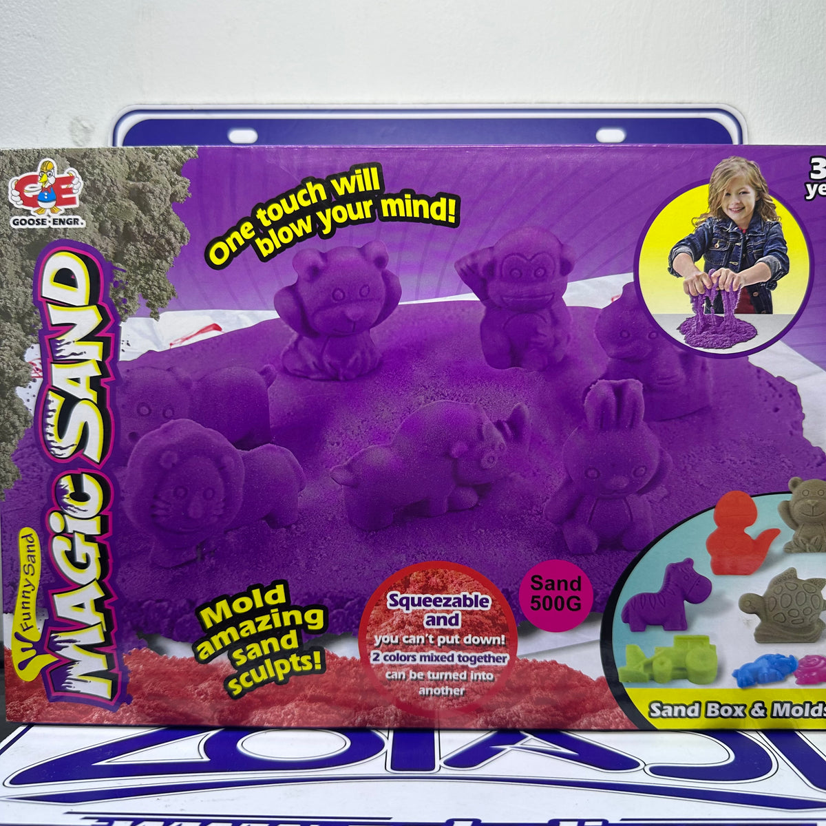MAGIC SAND ARENA MÁGICA PARA JUGAR Y MOLDEAR