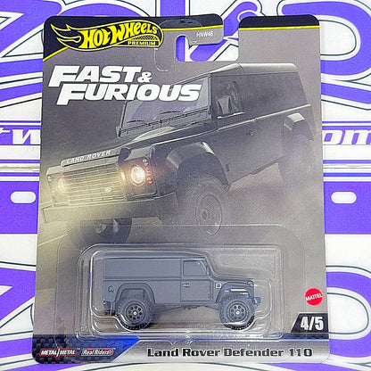 rapidos y furiosos land rover defender 110 hotwheels premium