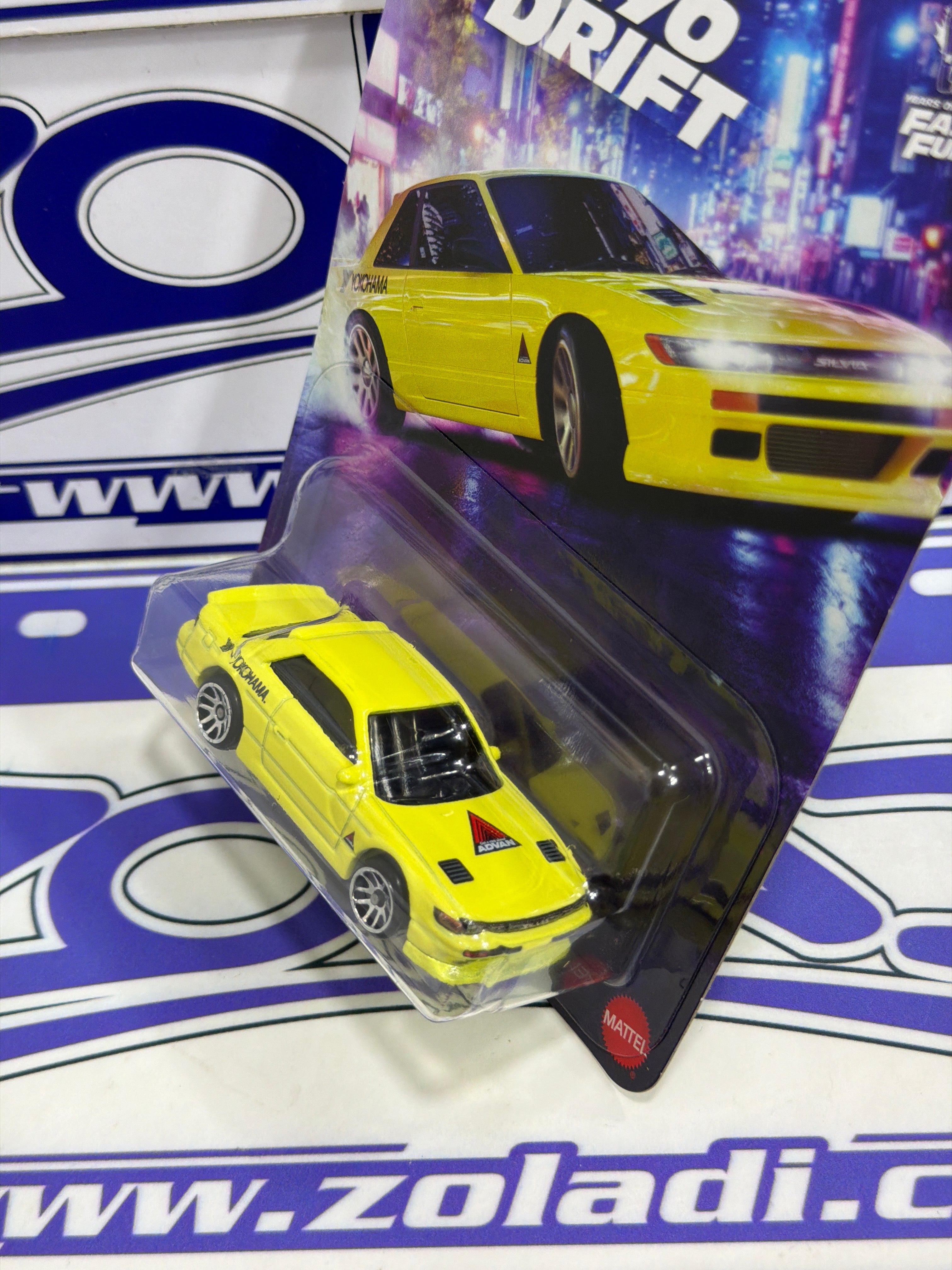 NISSAN SILVIA S13 TOKYO DRIFT Hot Wheels 1/64 | Zoladi
