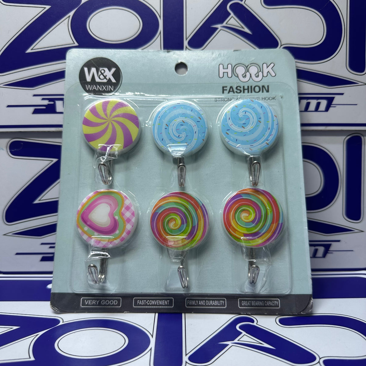 GANCHO PARA COCINA 6 PCS MODELOS ALEATORIOS
