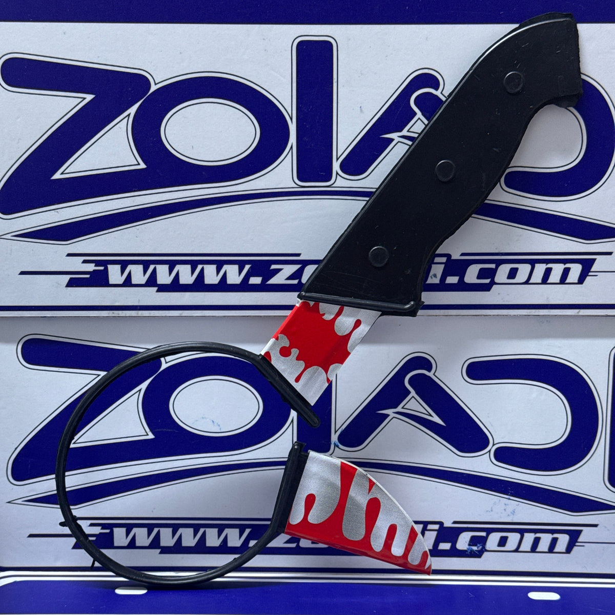 VINCHA CUCHILLO SANGRIENTO PARA DISFRAZ DE HALLOWEEN
