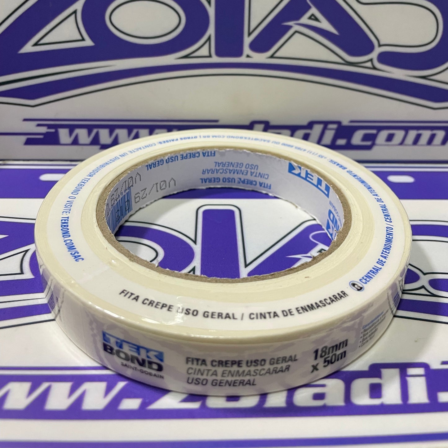 18MM MASKING TAPE 50metros TEKBOND