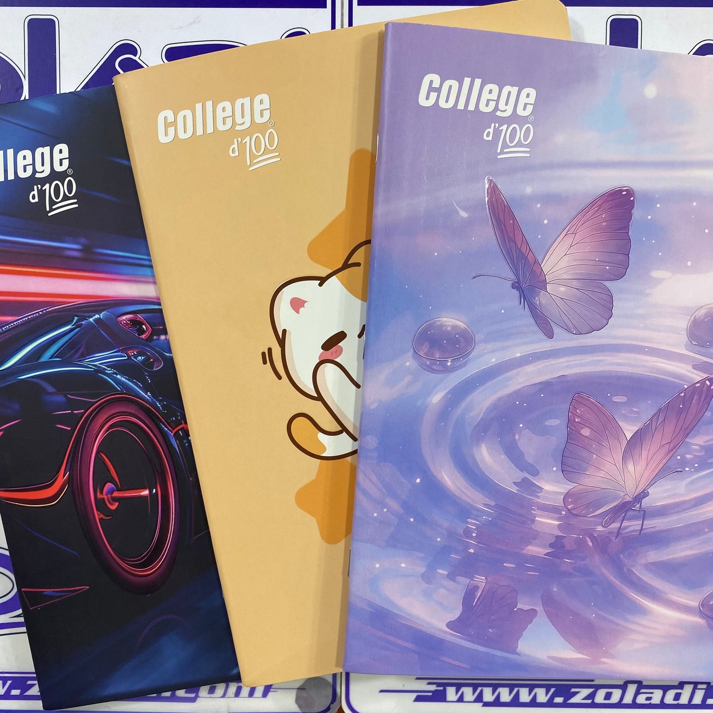 CUADERNO CUADRICULADO CON DISEÑO COLLEGE - Darkloi - Zoladi Perú