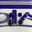 KURO ZOKU SET DE 4 LLANTAS PHANTON BLACK CHROME EDGE