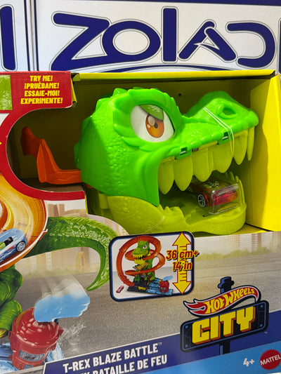 JBM73 TREX BATALLA PISTA HOTWHEELS