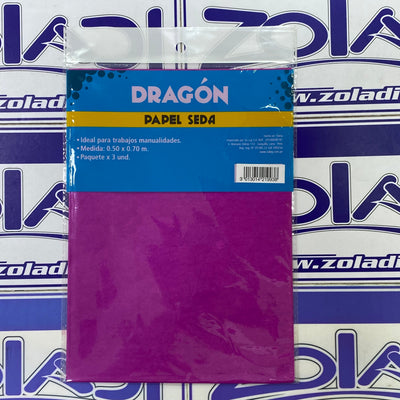 PAPEL SEDA FUCSIA - Darkloi - Zoladi Perú