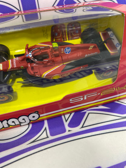 36844 SF24 CARLOS SAINZ #55 FERRARI (SIN ACRILICO NI CASCO)