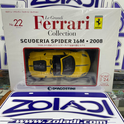 04157 1/24 LA GRANDI FERRARI SCUDERIA SPIDER 16M 2008