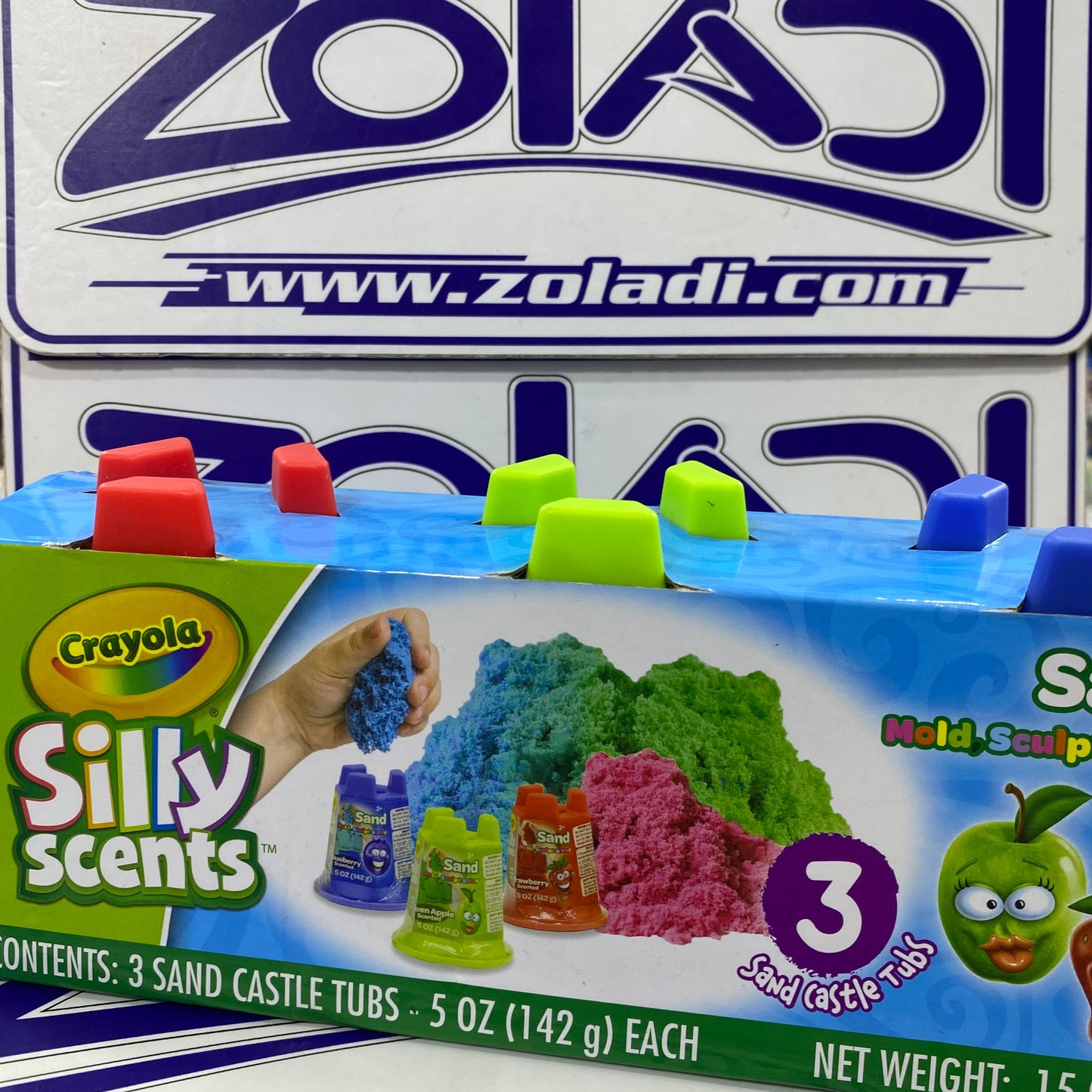 CASTILLO ARENA CRAYOLA SILLY SCENTS - Darkloi - Zoladi Perú