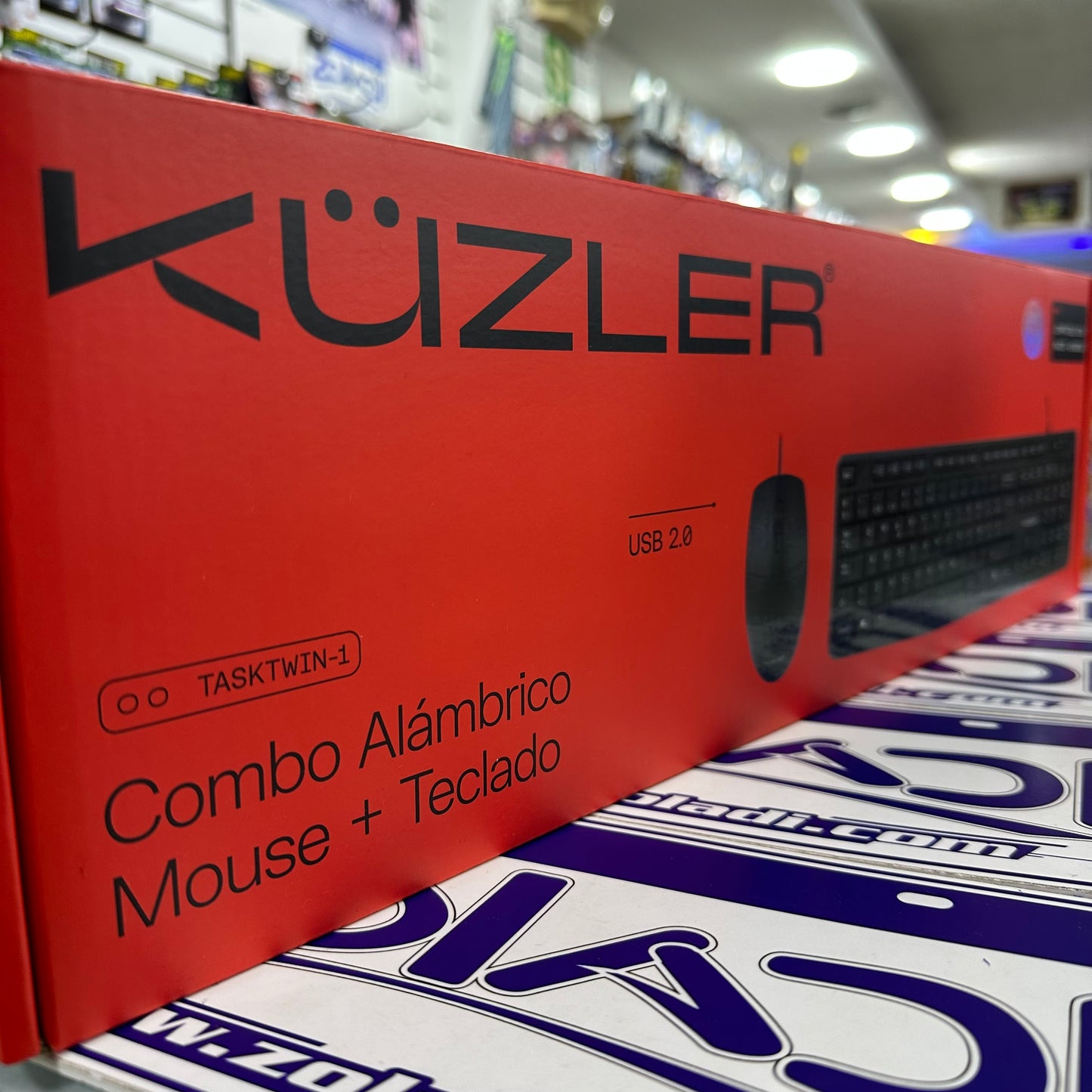 COMBO KUZLER TECLADO + MOUSE INALAMBRICO