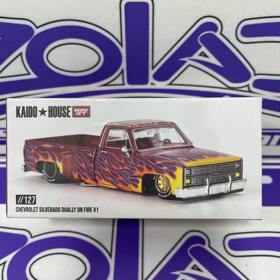 KAIDO HOUSE CHEVROLET SILVERADO DUALLY ON FIRE V1