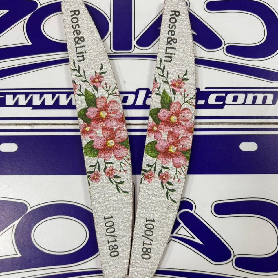 PACK DE 2 LIMAS PARA UÑAS ROSE&LIN