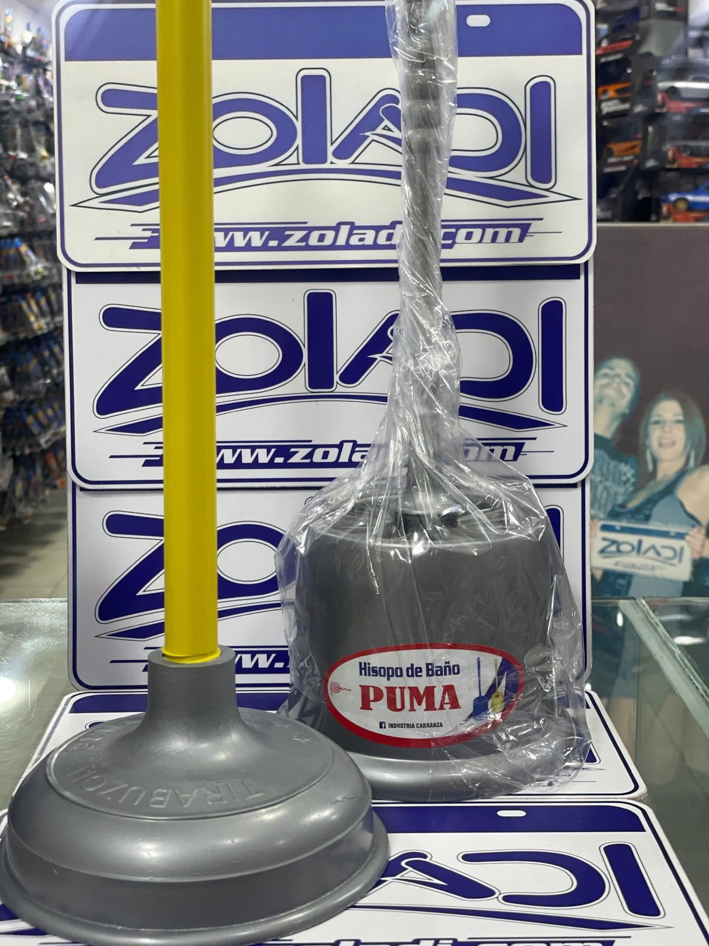 PACK LIMPIEZA DE INODORO - DESATORADOR E HISOPO