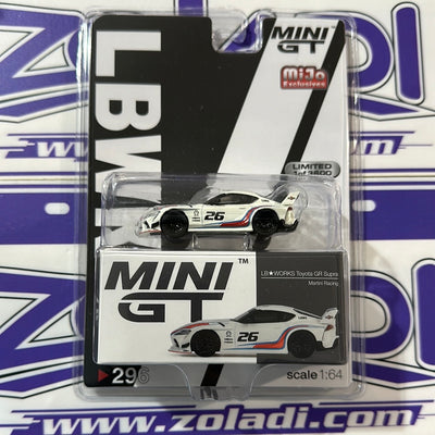 MINI GT 296 TOYOTA GR SUPRA LBWK