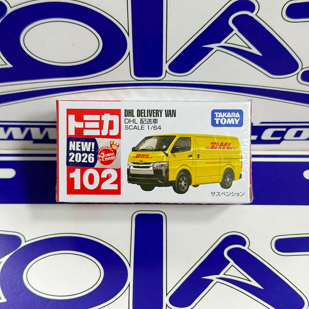 102 DHL DELIVERY VAN TAKARA TOMY