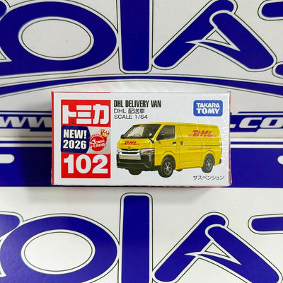 102 DHL DELIVERY VAN TAKARA TOMY