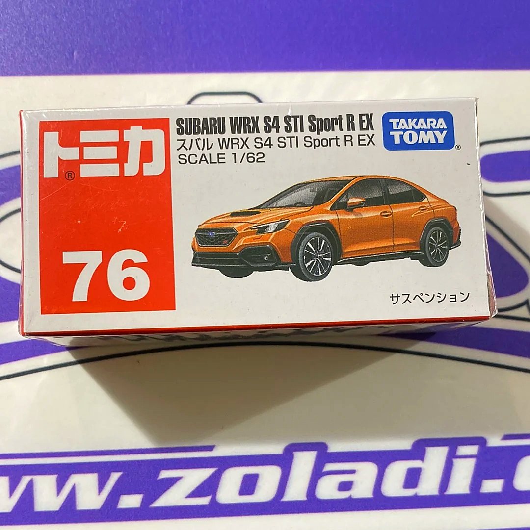 SUBARU WRX S4 STI TOMICA
