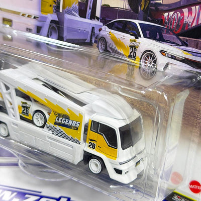 JMN15 HONDA CIVIC TYPE R Y KOUSOKU HAULER CAMION TEAM TRANSPORT LEGENDS TOUR