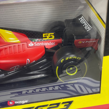 16812 1/18 CARLOS SAINZ SF23 #55 FERRARI BURAGO F1