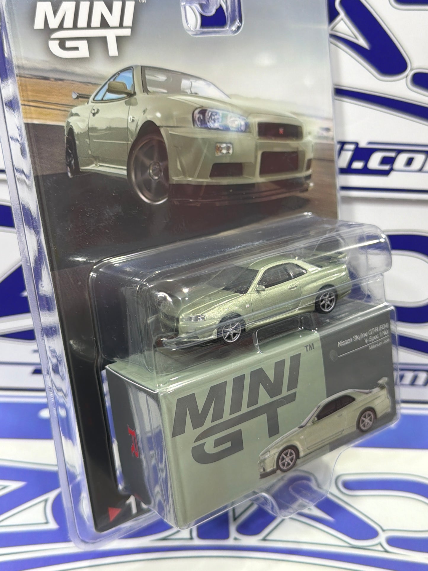 1003 NISSAN SKYLINE GTR R34 MINI GT