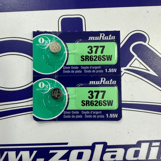 2 PILAS 377 SR626SW TIPO BOTON