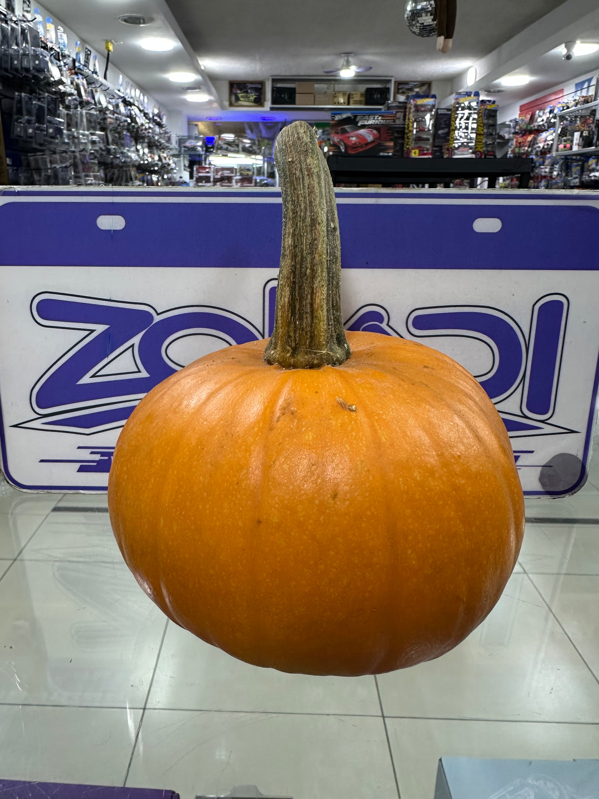 CALABAZA  REAL HALLOWEEN 20 CM