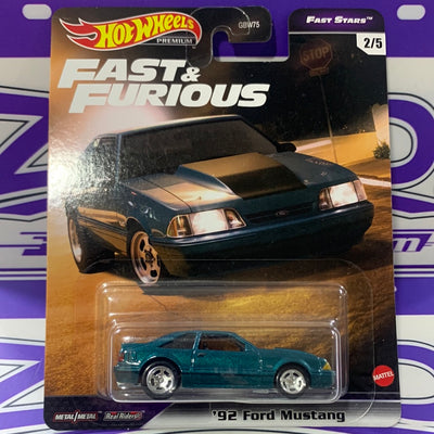 Hot Wheels Premium 92 FORD MUSTANG tienda Zoladi