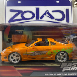PROMO DEL DIA 97168 FAST AND FURIOUS BRYAN’S TOYOTA SUPRA 1/24