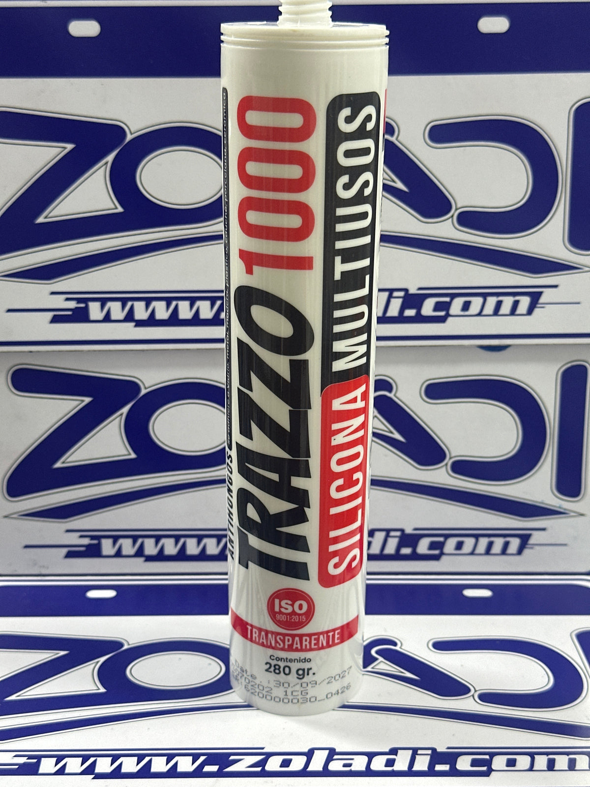 TRAZZO 1000 SILICONA MULTIUSOS TRANSPARENTE