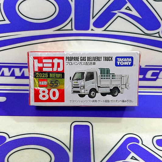 80 PROPANE GAS DELIVERY TRUCK TOMICA