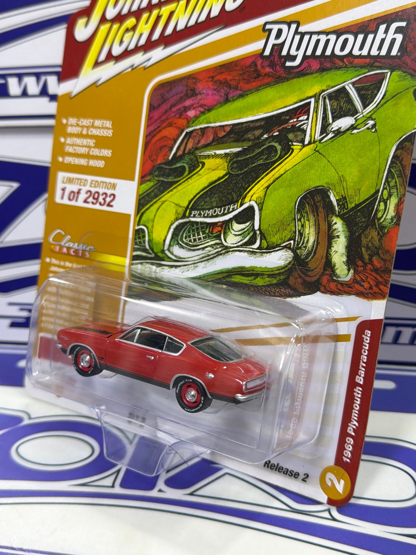 JLCG032 PLYMOUTH BARRACUDA 1969