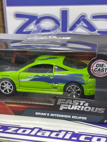 1/32 Mitsubishi Eclipse Fast&amp;Furious Jada 24075