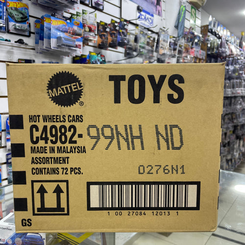 PROMO DEL DIA C4982 CAJA "H" 72 HOTWHEELS BÁSICOS CAJA 2026