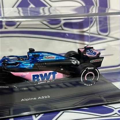2023 F1 #31BWT AlPine A523 Esteban Ocon W/Helmet