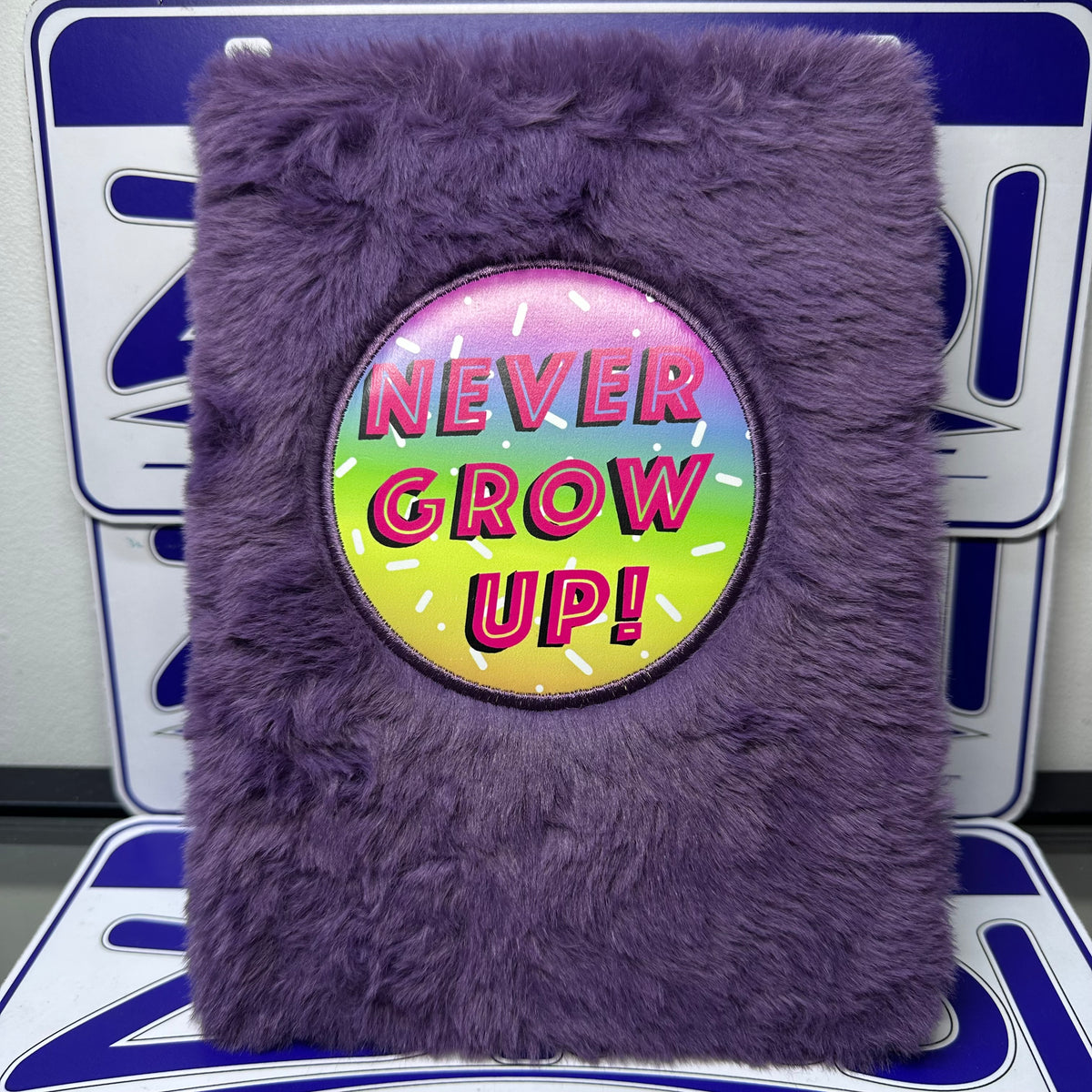 CUADERNO PELUDO CON DISEÑOS