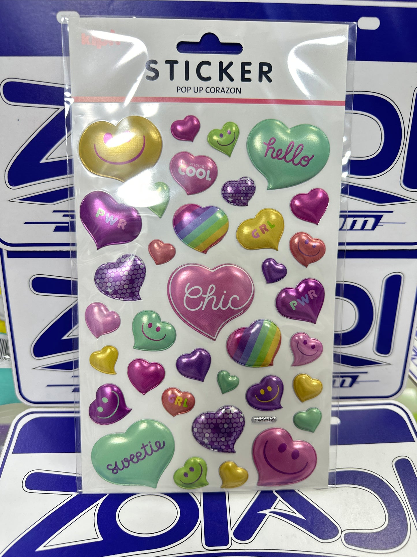 STICKER POP UP CORAZON