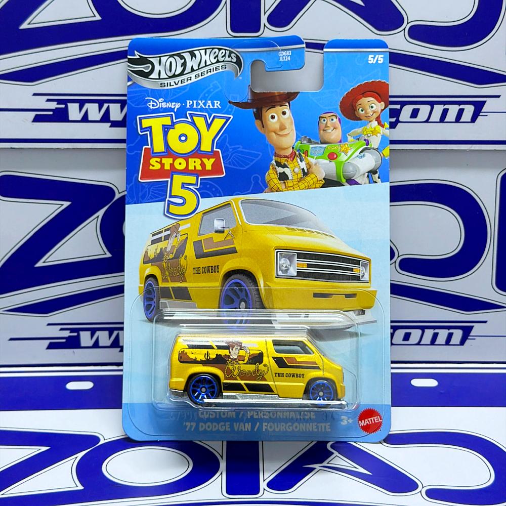 JKX34 CUSTOM PERSONNALISE 77 DODGE VAN FOURGONNETTE TOY STORY