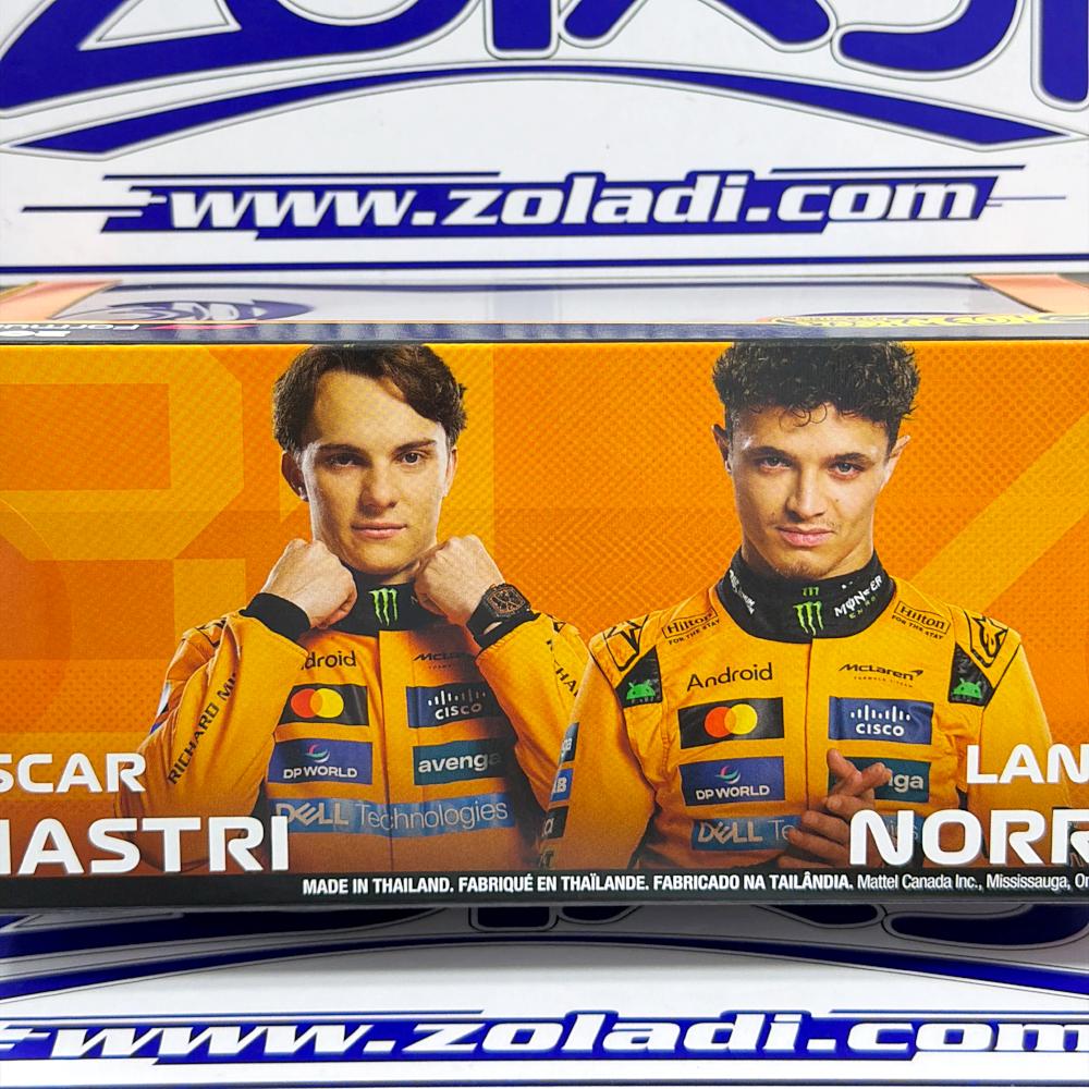JMM91 MCLAREN FORMULA 1 TEAM LANDO NORRIS Y OSCAR PIASTRI PACK