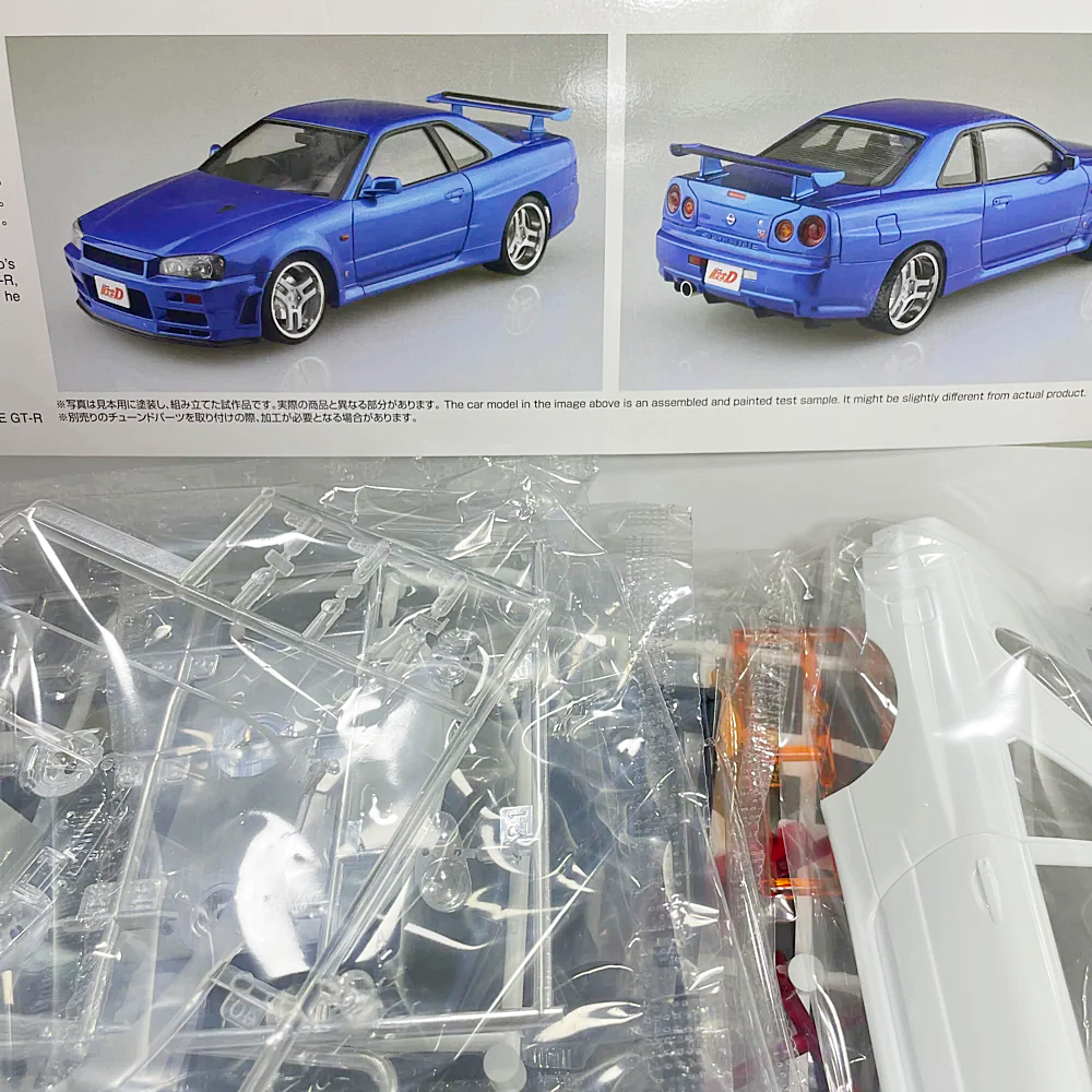 3000 NISSAN SKYLINE R34 AOSHIMA 1/24
