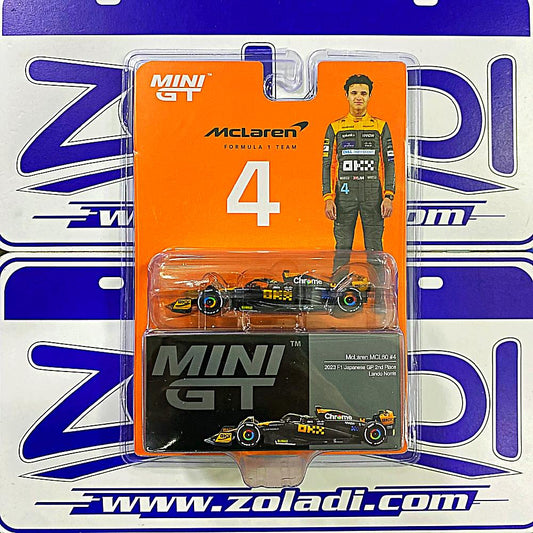 767 MINIGT LANDO NORRIS #4 MCLAREN MCL60 2023 F1