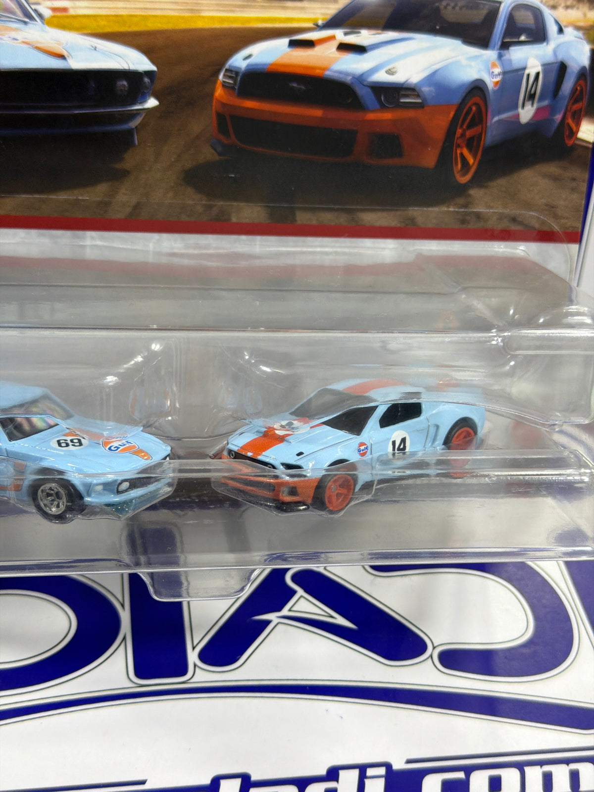 HKF58 SET MUSTANG BOSS 302 Y CUSTOM MUSTANG